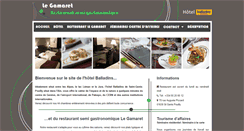 Desktop Screenshot of hotelballadins-geneve.com